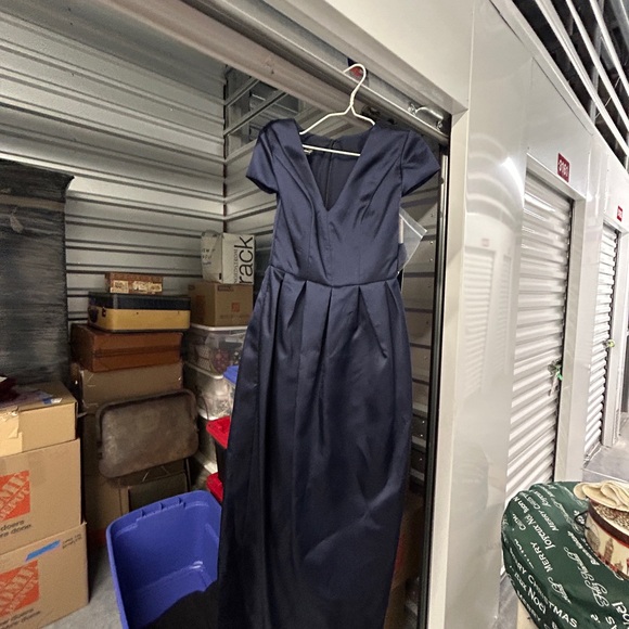 ALFRED SUNG Deep Blue Maxi Dress - Picture 2 of 5